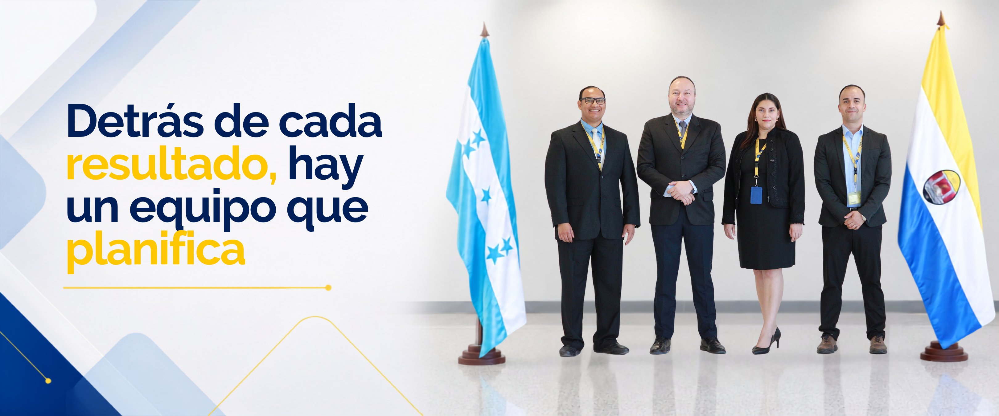 Detras de cada resultado, hay un equipo que planifica